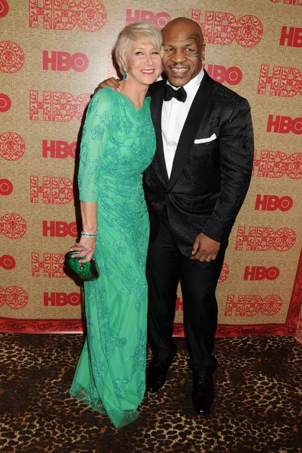 Helen Mirren si Mike Tyson