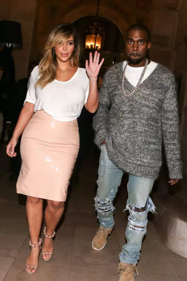 Kim Kardashian şi Kanye West