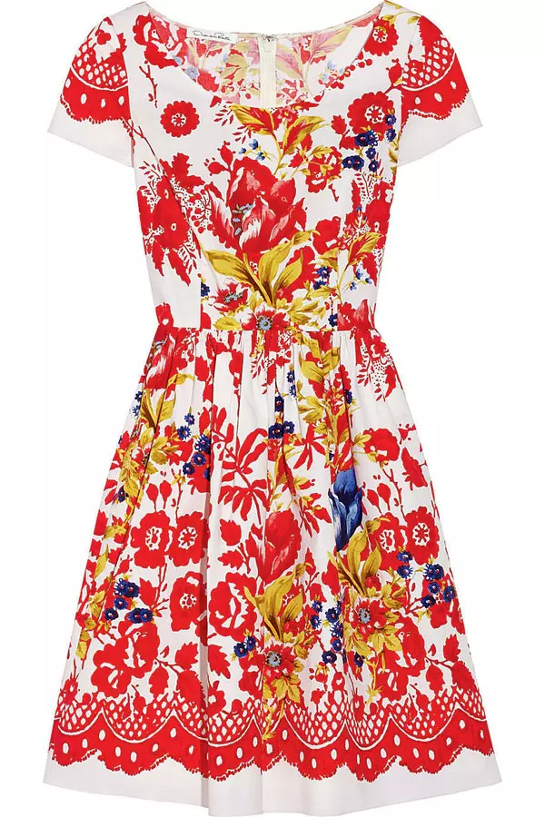 Rochie Oscar de la Renta, net-a-porter.com, 770 euro