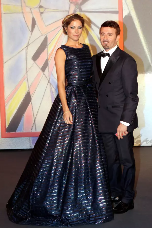 Max Biaggi si Eleonora, logodnica lui