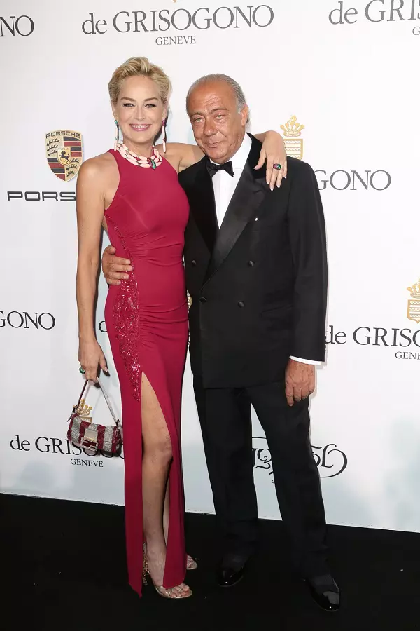 Sharon Stone si Fawaz Gruosi - Petrecerea Grisgono 