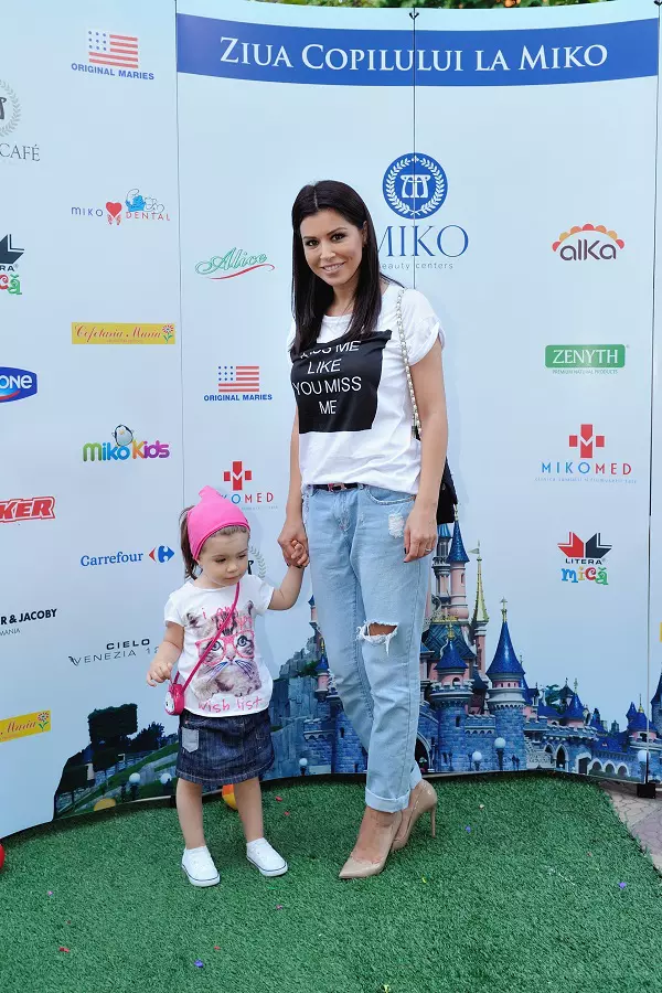 Simona Patruleasa si fiica sa Ingrid