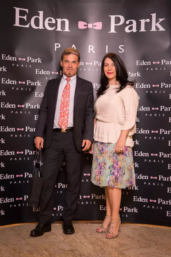 Phillipe Garcia (Ambasada Frantei) si Dana Petcu (Christian Dior)