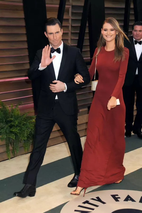 Adam Levine si Behati Prinsloo