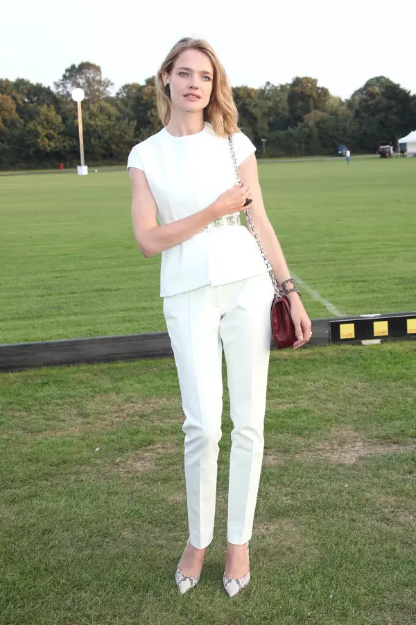 Natalia Vodianova in Richmond, UK