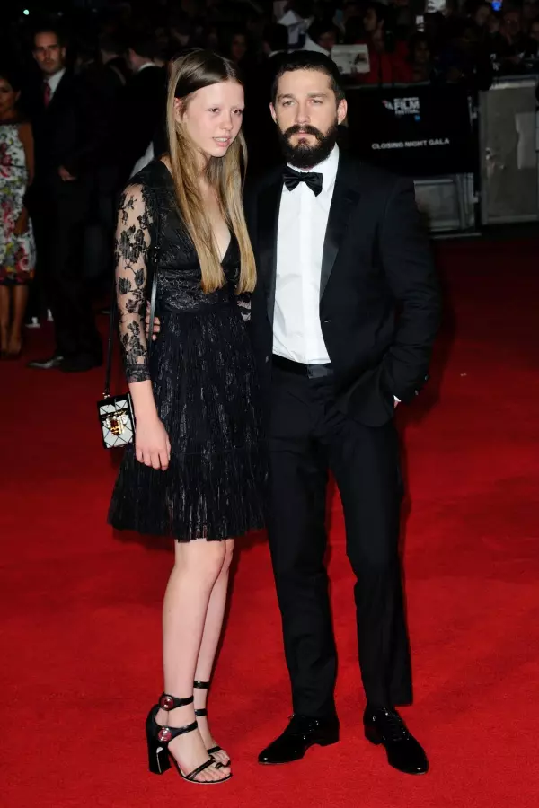 Shia LaBeouf si Mia Goth la Londra