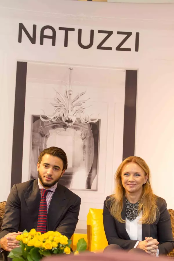 Camelia Sucu si Pasquale Natuzzi Jr.