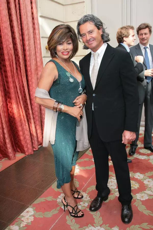 Tina Turner si Erwin Bach