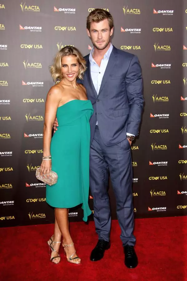 Elsa Pataky şi Chris Hemsworth
