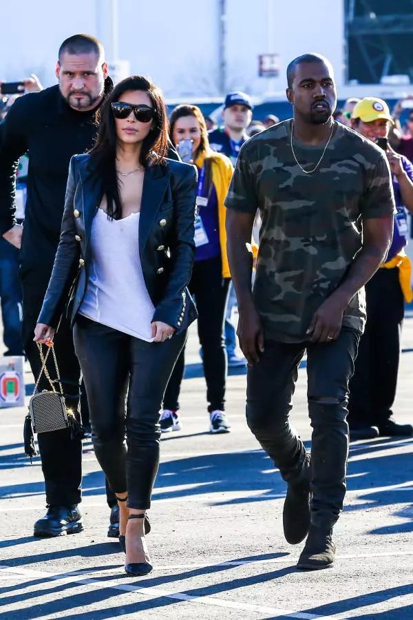 Kim Kardashian si Kanye West