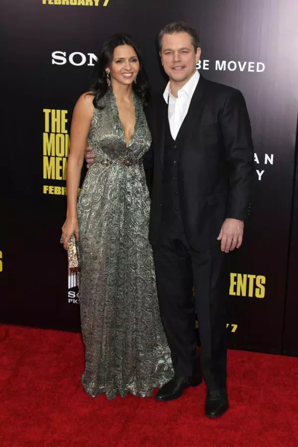 Luciana si Matt Damon