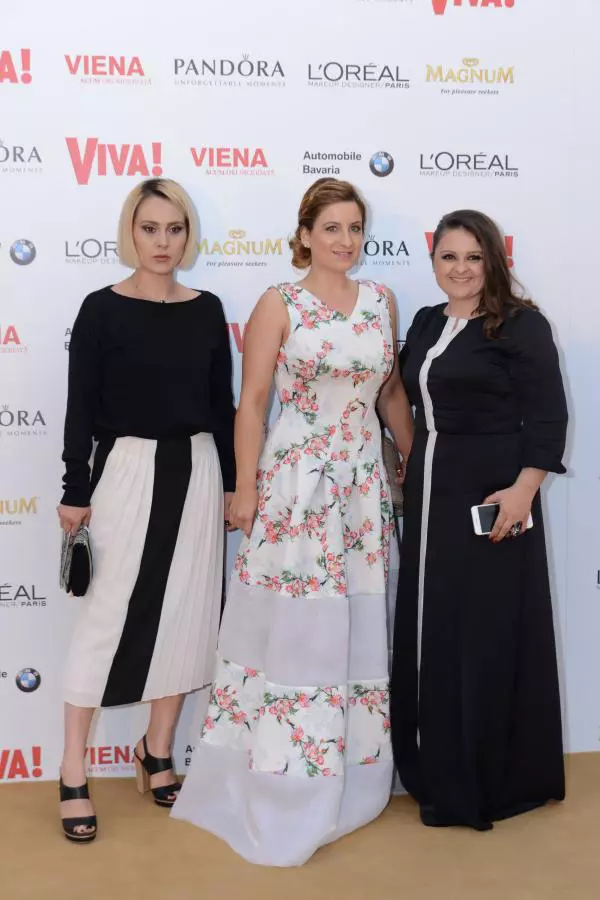 Iulia Paraschivescu, Daciana Rudan (Ringier) si Luana Danet (VIVA!)