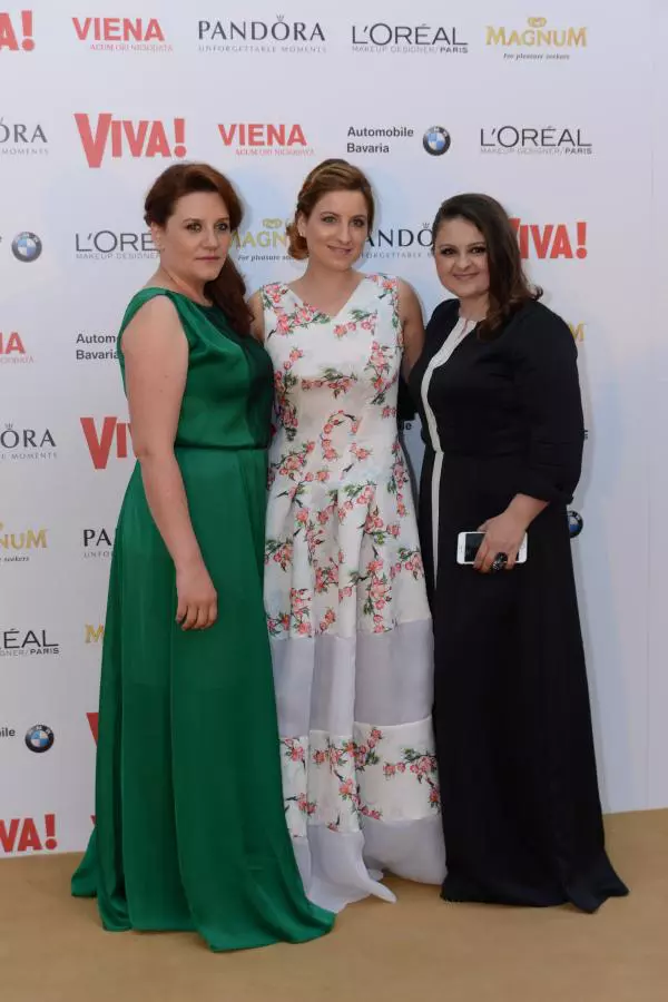 Laura Lipan Merdescu, daciana Rudan (Ringier) si Luana Danet (VIVA!)