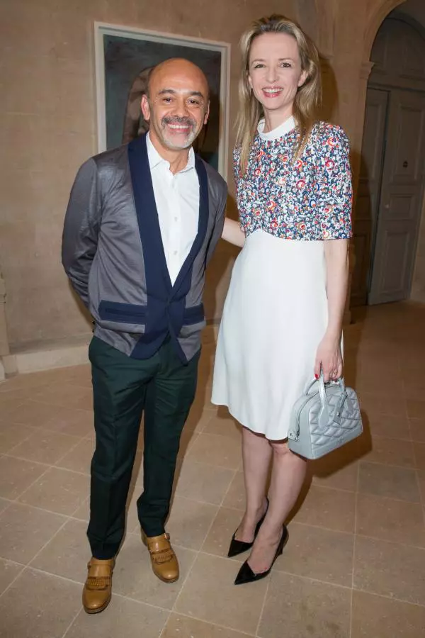 Christian Louboutin si Delphine Arnault