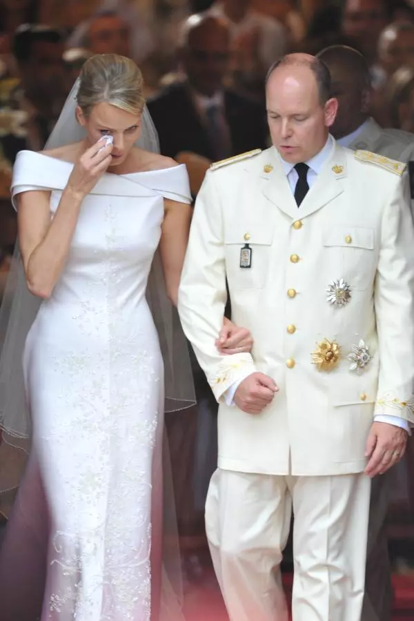 Printesa Charlene si Printul Albert de Monaco