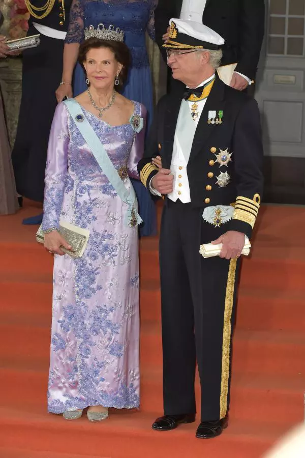 Regele Carl Gustaf al Suediei si Regina Silvia