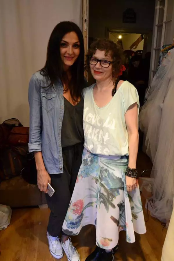 Alina Brailescu si Wilhelmina Arz