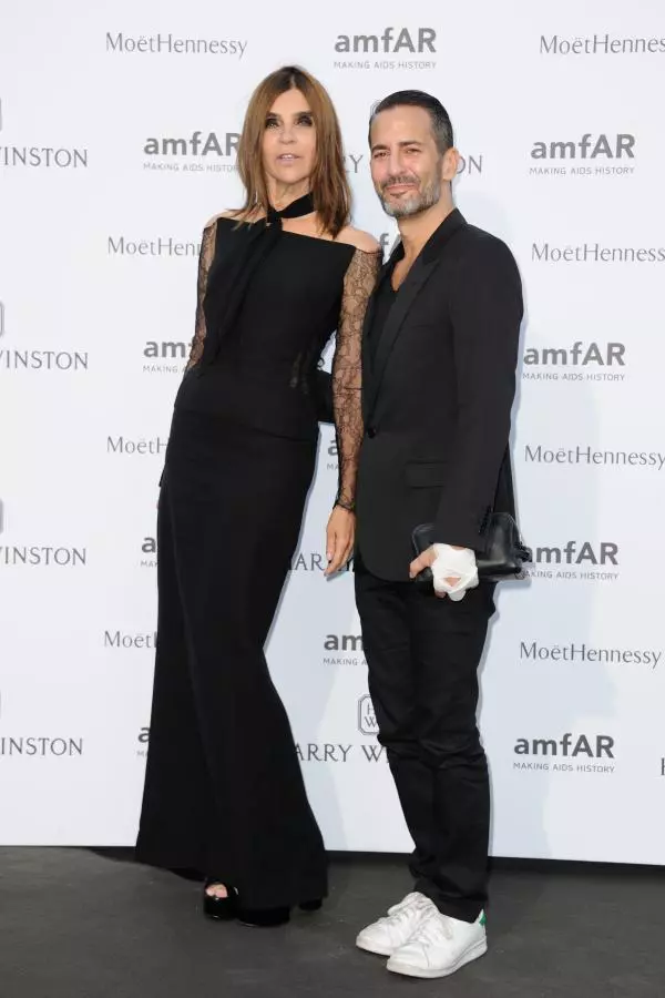 Carine Roitfeld si Marc Jacobs