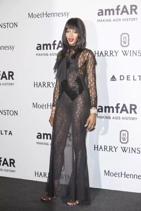 Naomi Campbell - Rochie Maison Margiela