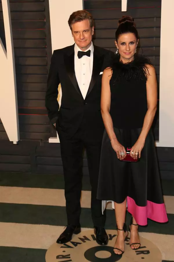 Colin Firth si Livia Giuggioli