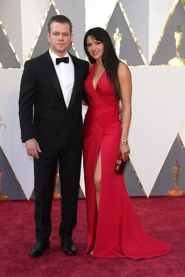 Matt Damon si Luciana Barroso