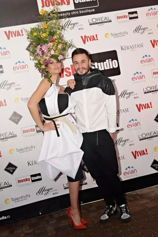 Nicoleta Luciu si Adrian Perjovschi