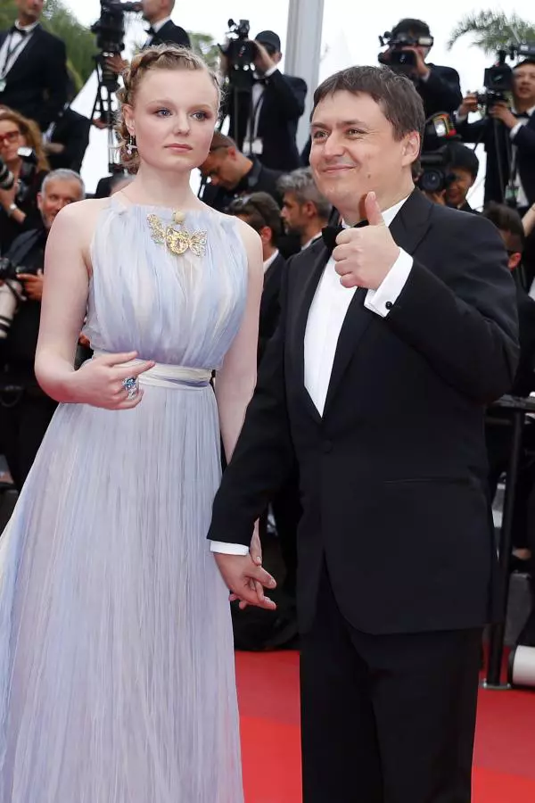 Cristian Mungiu si Maria Dragus