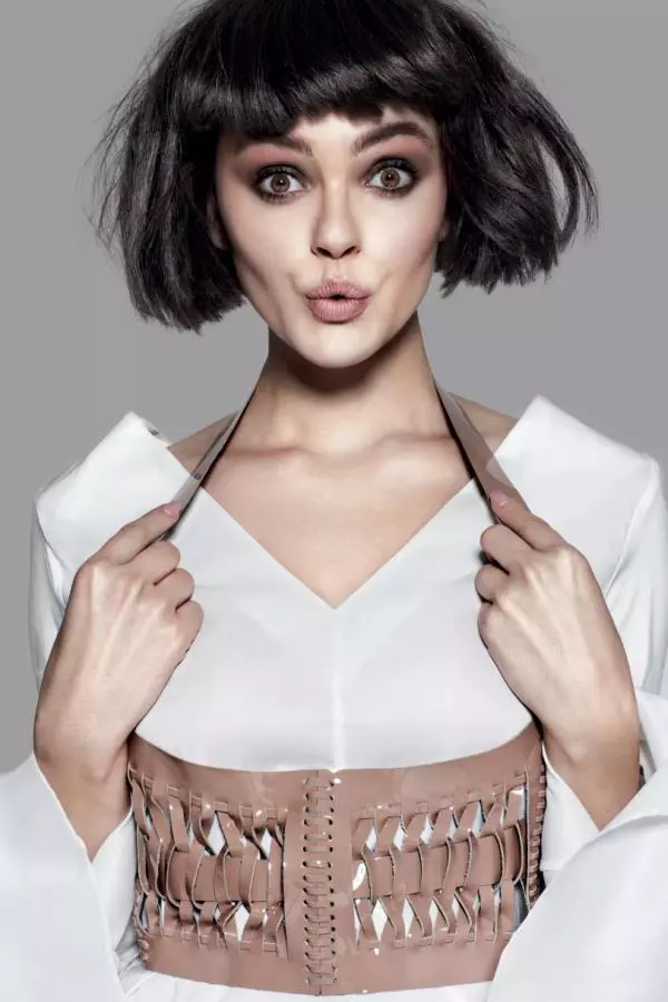 Rochie Pas du Tout, preț la cerere; centură Manokhi, 995 lei.