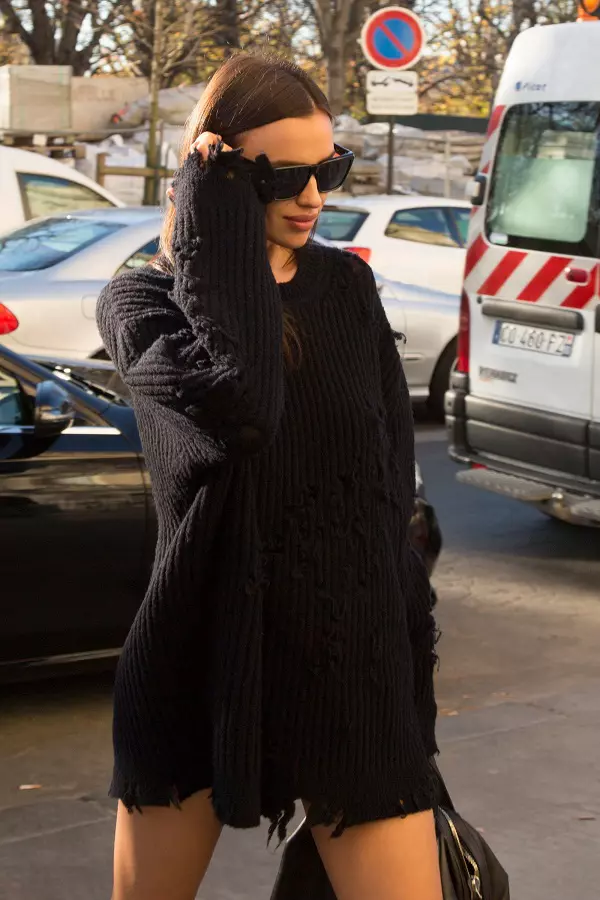 Irina Shayk la Paris pentru show-ul Victoria's Secret