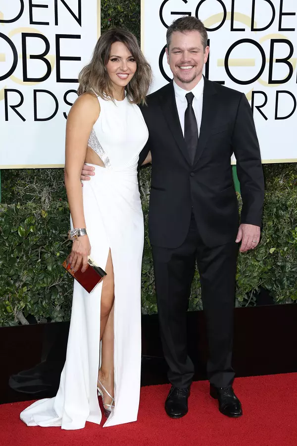 Matt Damon si Luciana Barroso