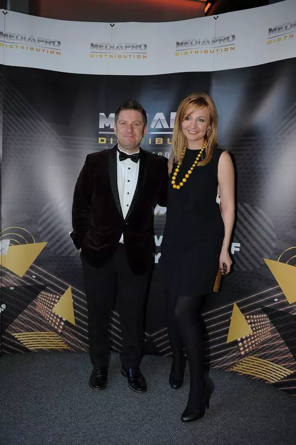 Georgiana Oprea (MediaPro Distribution) si Pavel Bartos
