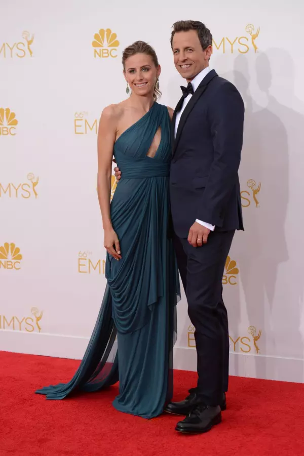 Seth Meyers si Alexi Ashe