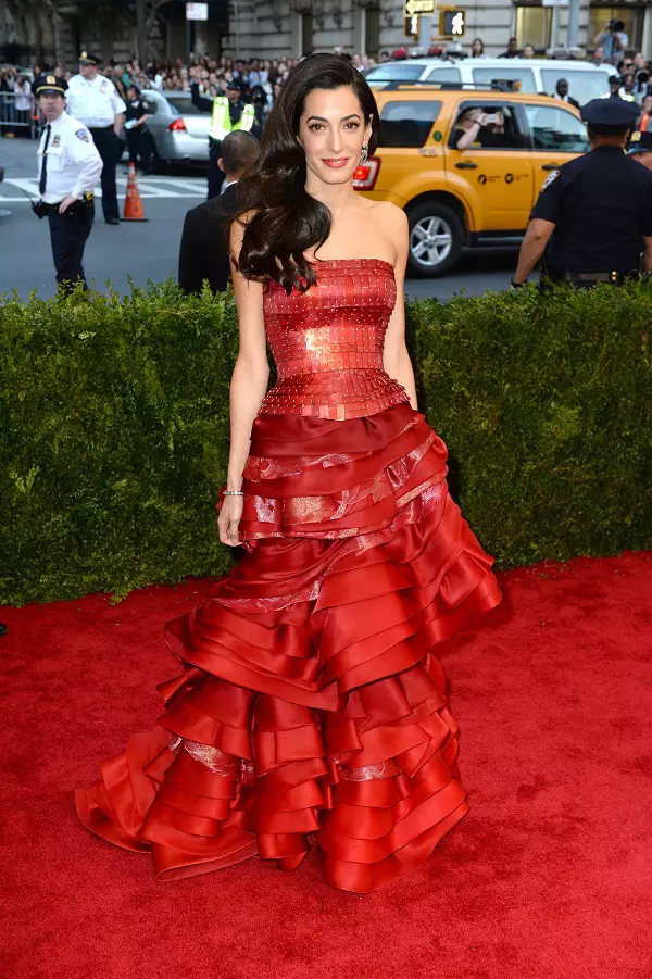Amal Clooney – Rochie John Galliano for Maison Margiela