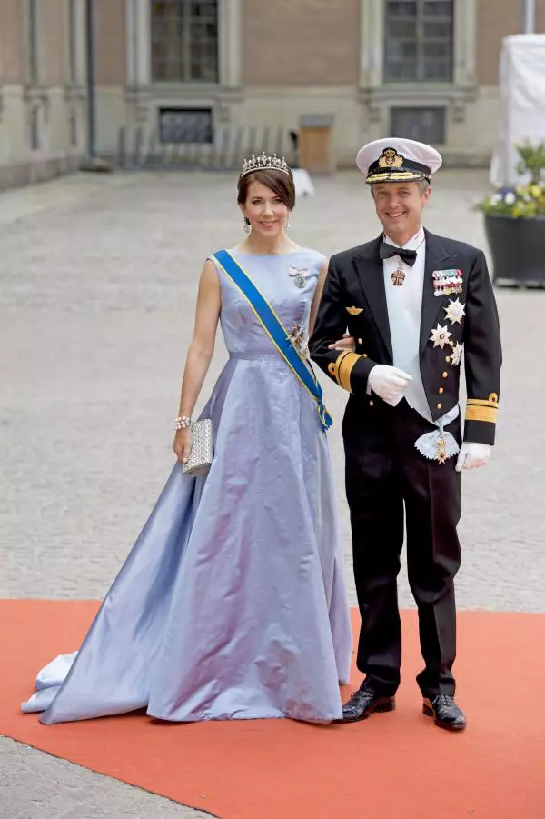 Printesa Mary si Prinul mostenitor Frederik al Danemarcei