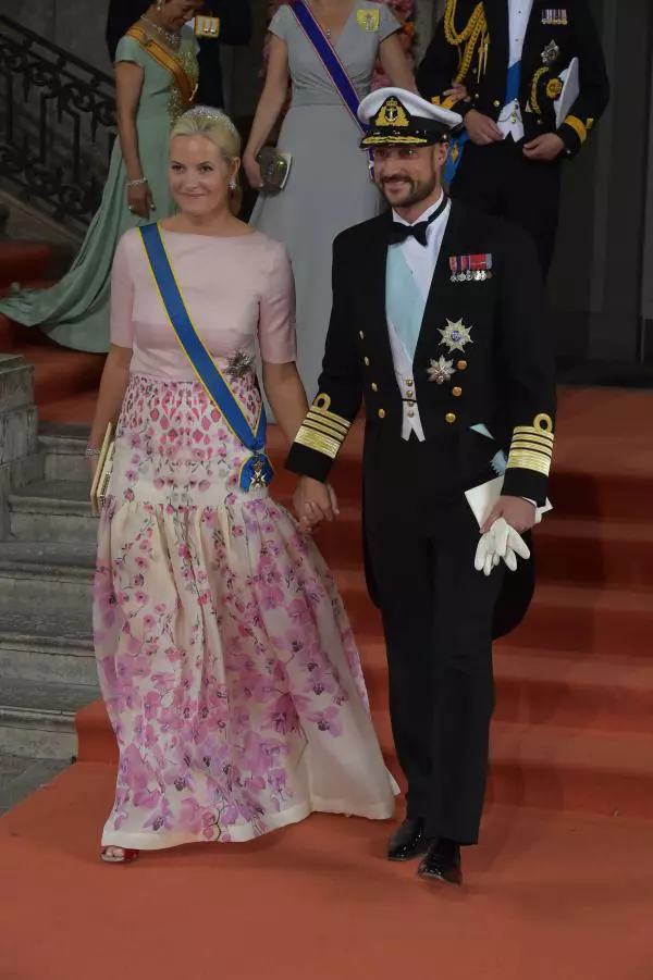 Printesa Mette-Marit si Printul Haakon al Norvegiei