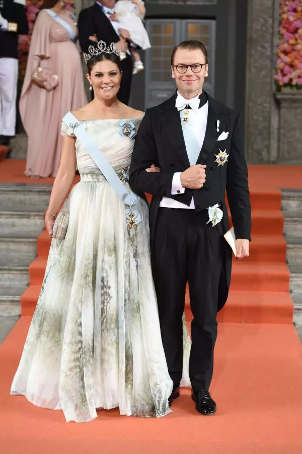 Printesa mostenitoare Victoria a Suediei si Printul Daniel