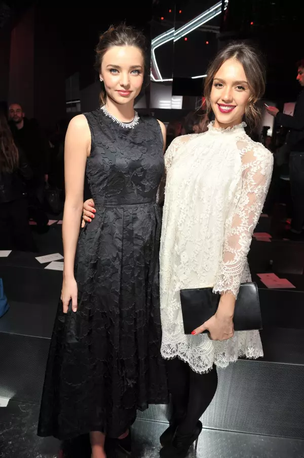 Miranda Kerr si Jessica Alba