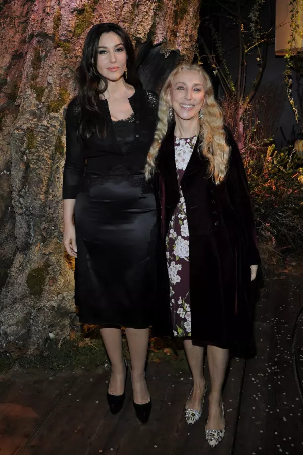 Monica Bellucci si Franca Sozzani