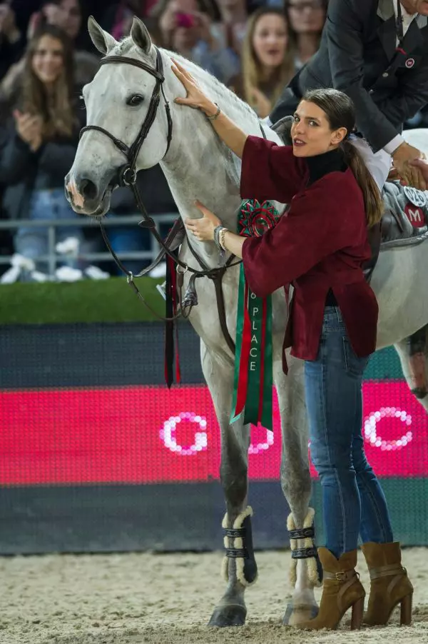 Charlotte Cassiraghi la Gucci Paris Masters 2014 Closing Ceremony