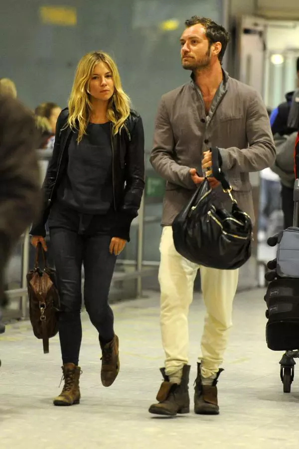 Sienna Miller si Jude Law