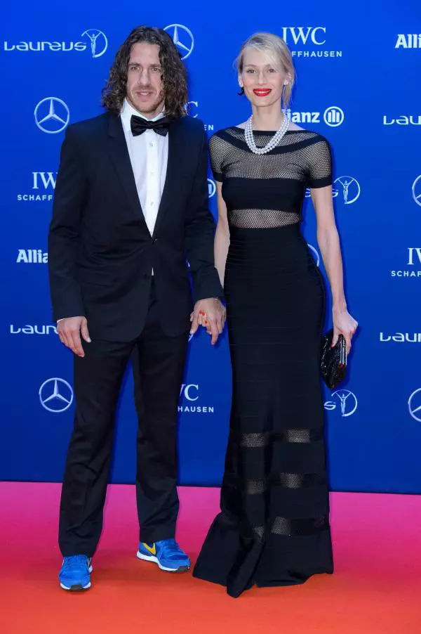 Carles Puyol si Vanessa Lorenzo