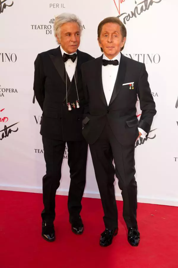 Giancarlo Giammetti si Valentino Garavani