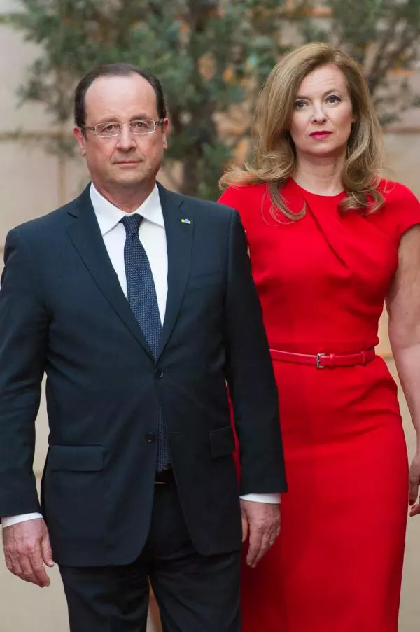 Francois Hollande si Valerie Valérie Trierweiler