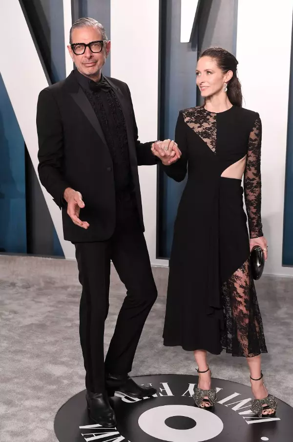 Jeff Goldblum și Emilie Livingston