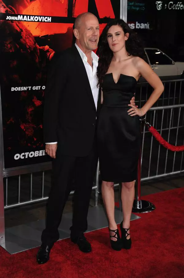 Bruce si Rumer Willis