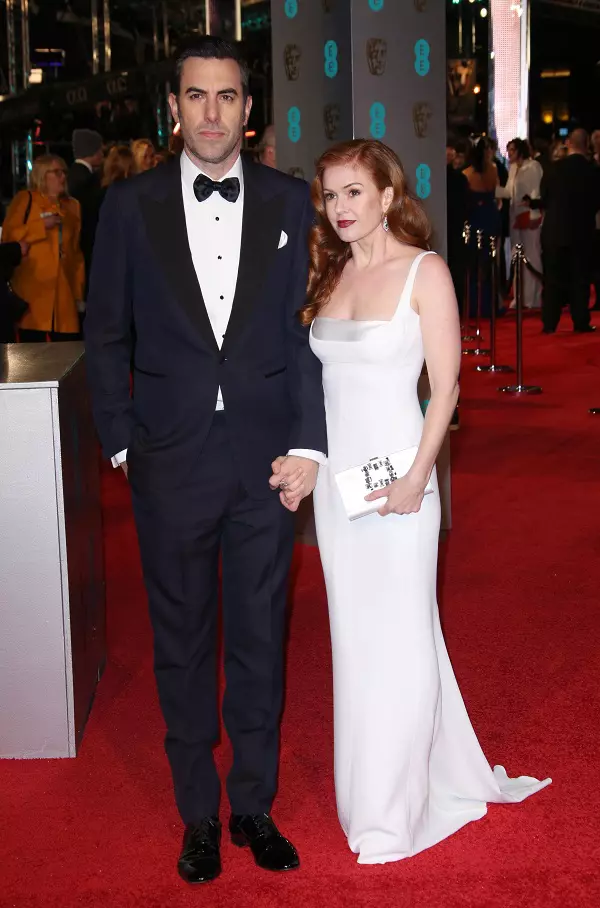 Sacha Baron Cohen si Isla Fisher