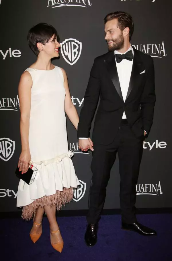 Jamie Dornan si Amelia Warner