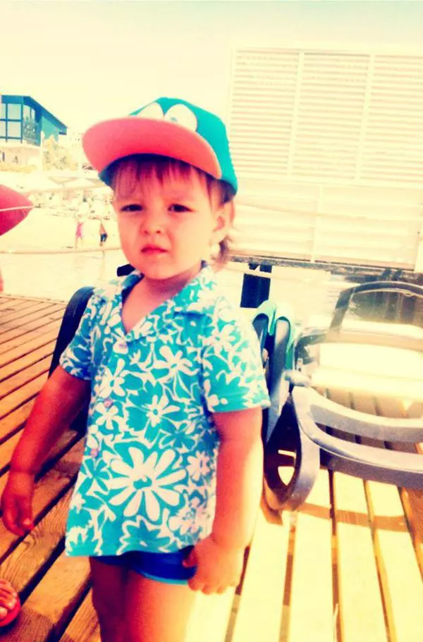 Nicholas, baietelul Elenei Gheorghe