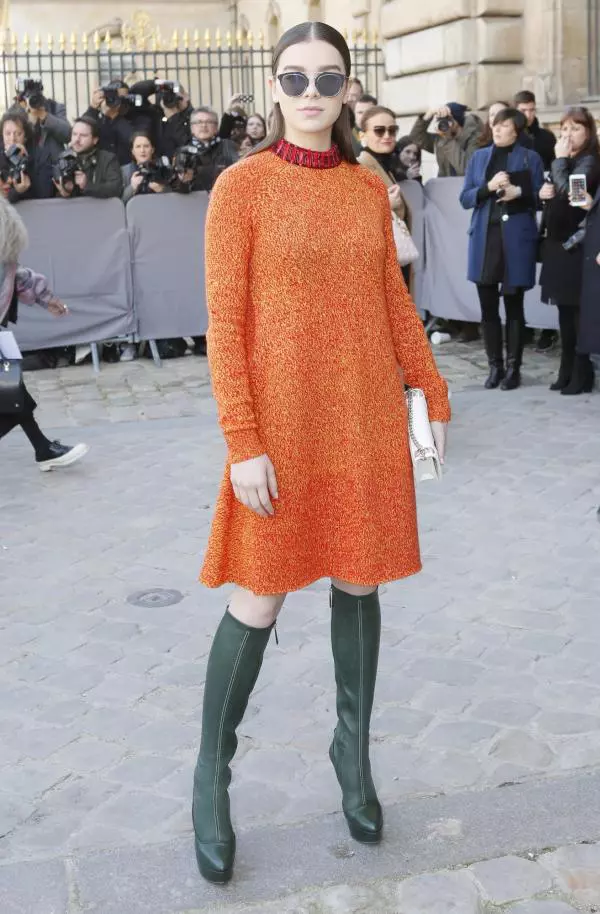 Hailee Steinfeld la show-ul Christian Dior