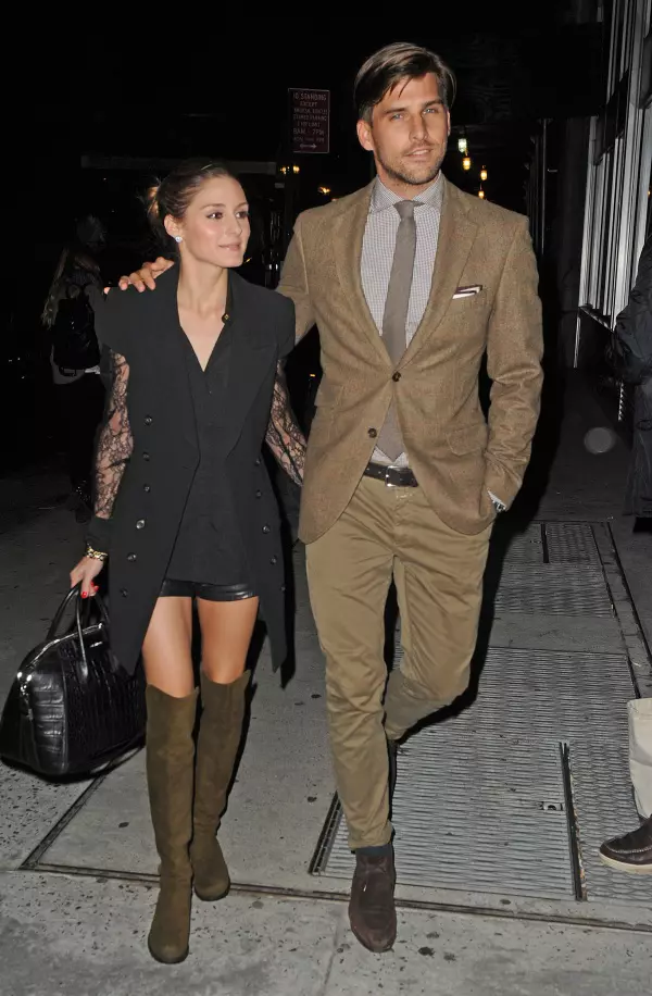 Olivia Palermo şi Johannes Huebl